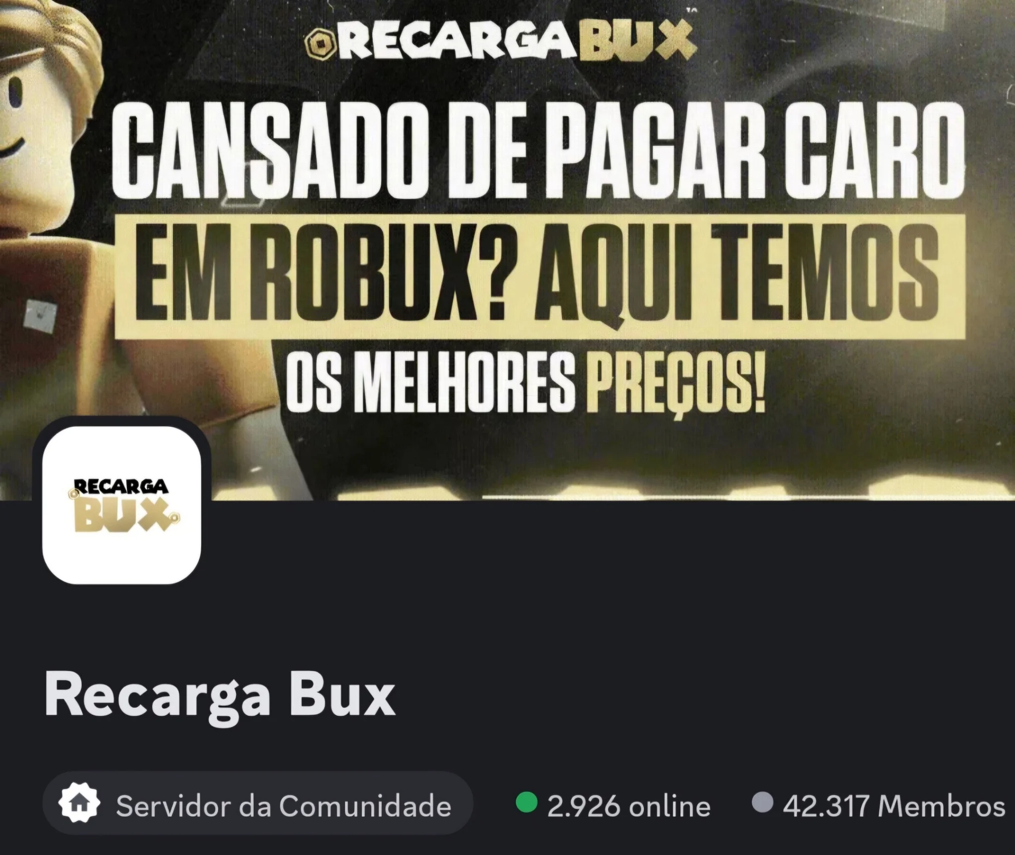 Entre no nosso Discord